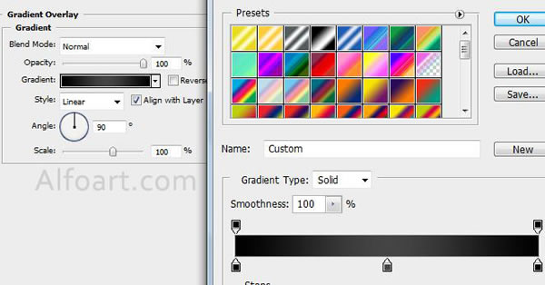 Black design for your site. Mouse-over Buttons with JavaScript + psd*