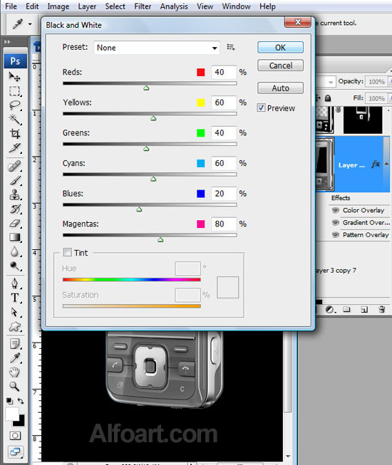 Cocept design, Golden cell phone fragmented into words and sounds.