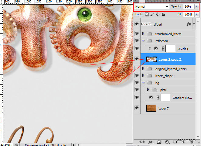 Learn how to create 3d octopus text effect. This Adobe Photoshop tutorial teaches how to apply octopus skin texture and light reflections to the 3d letters