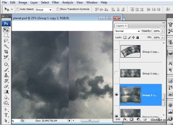 1%20%284%29 Hướng Dẫn Photoshop: Lâu Đài Trên Mây