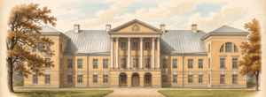 The Kolk Manor (Est. Kolga) – the largest manorial estate in Estonia, comprising about 50,000 hectares of land, including the forest through which the post road between Revel and St. Petersburg passed at the time. For a long time, it belonged to the countly Stenbock family.