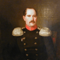 Portrait of P. K. Alexandrov by an unknown artist, after 1844.